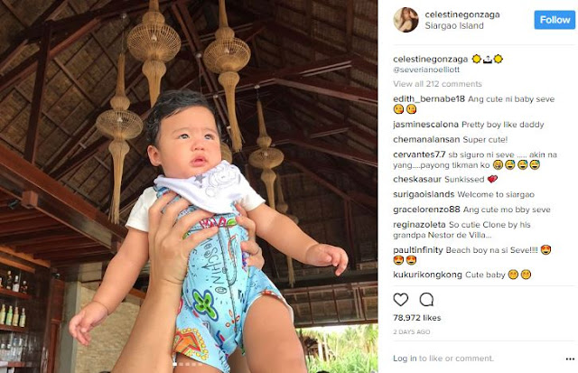 Mommy Toni Gonzaga And Baby Seve Was Spotted On A Beach In Siargao! Must See!