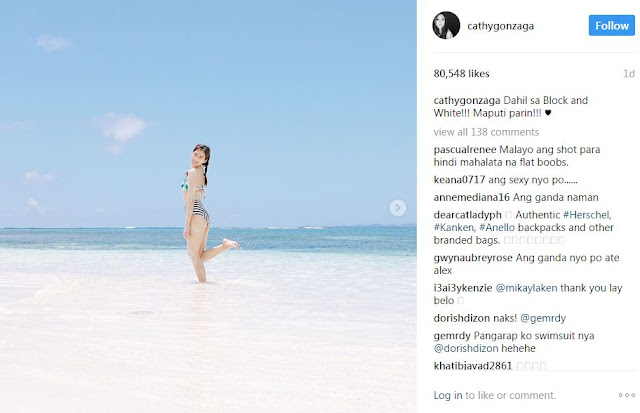 Alex Gonzaga Shows Off Her Stunning Beach Body While Vacationing at Surigao Del Norte