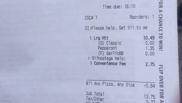 Woman Who Was Held Hostage by Her Boyfriend Used the Pizza Hut App to Get Help!