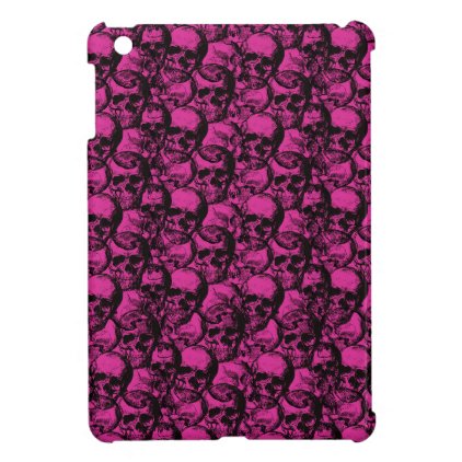 Skulls pattern iPad mini cover