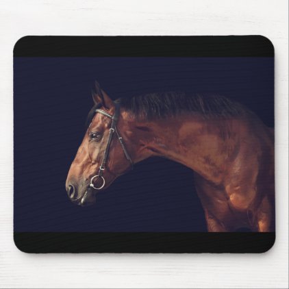 horse collection mouse pad