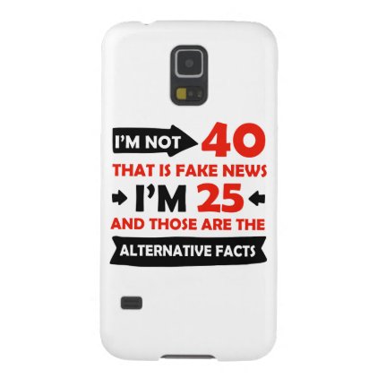 40th year old birthday gifts galaxy s5 case