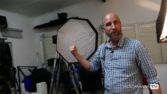 how to combine strobes with continuous lights
