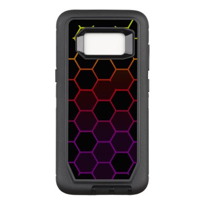 Color Hex on Black OtterBox Defender Samsung Galaxy S8 Case