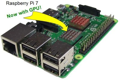 Raspberry Pi 7 with GPU