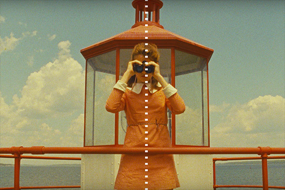 Wes Anderson composition example