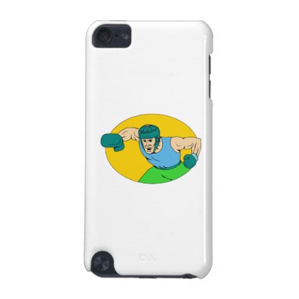Amateur Boxer Knockout Punch Drawing iPod Touch 5G Case