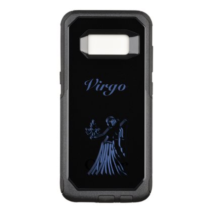 Zodiac Astrology Sun Sign Virgo Steel Blue Angel OtterBox Commuter Samsung Galaxy S8 Case