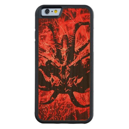 Scary Tribal Mask Carved® Cherry iPhone 6 Bumper Case