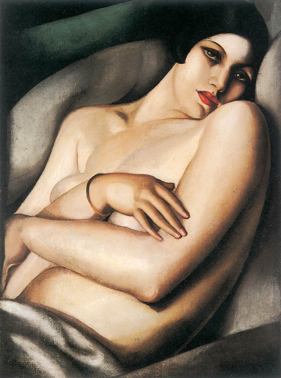 Tamara de Lempicka - Rafaela sur Fond Vert (1927)