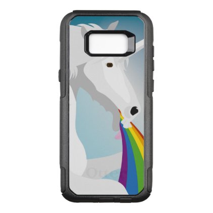 Illustration puking Unicorns OtterBox Commuter Samsung Galaxy S8+ Case