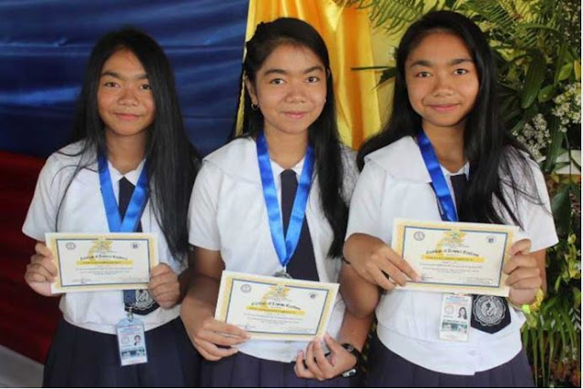 Triplets In Isabela Named The Top 3 Of Their Class! They Also Compete Against Each Other!