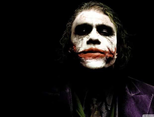 Joker (Heath Ledger) en 'El Caballero Oscuro'