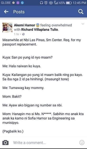 Netizens Lambasted This Girl Who Bragged About How Easily She Got Her NBI Clearance!