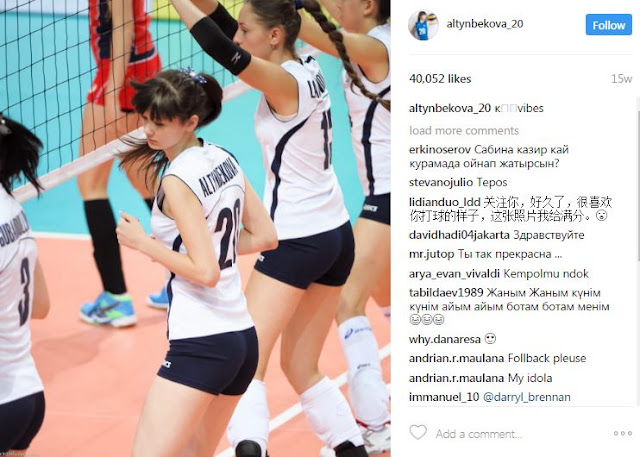This 17-Year-Old Volleyball Player From Kazakhstan Was Bashed for Being 'Too Beautiful'!