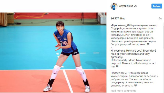 This 17-Year-Old Volleyball Player From Kazakhstan Was Bashed for Being 'Too Beautiful'!