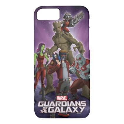 Guardians of the Galaxy | Group In Space iPhone 7 Case