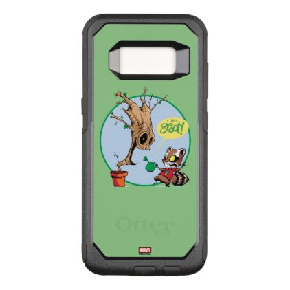 Guardians of the Galaxy | Watering Groot OtterBox Commuter Samsung Galaxy S8 Case