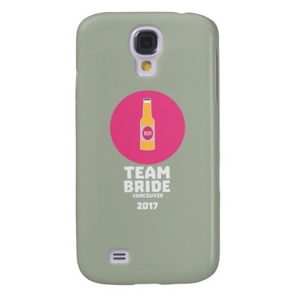 Team bride Vancouver 2017 Henparty Zkj6h Samsung S4 Case