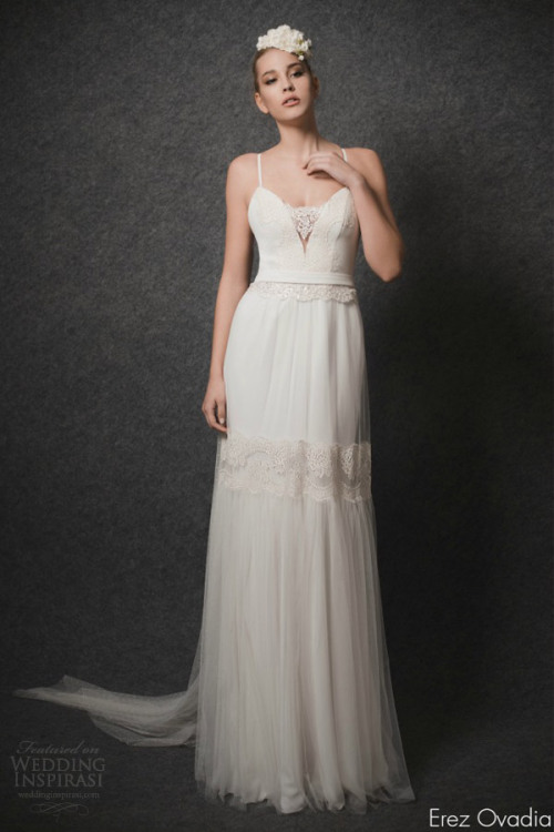 (via Erez Ovadia 2015 Wedding Dresses — Blossom Bridal...