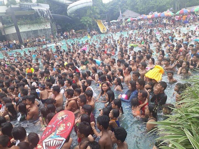 Would You Take A Dip in This Pool? A Pasig City Waterpark Shares Their Lent Season.