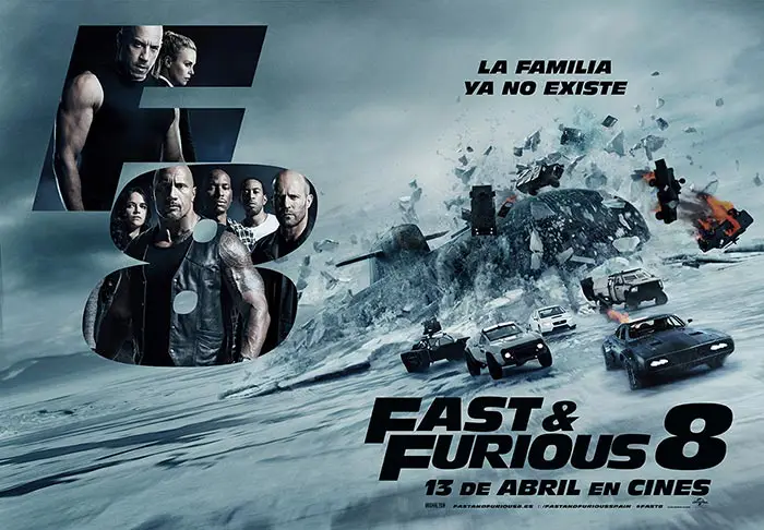Fast & Furious 8 es el estreno más taquillero de la historia del cine