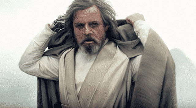 Luke Skywalker (Mark Hamill) en 'Star Wars: Los Últimos Jedi'