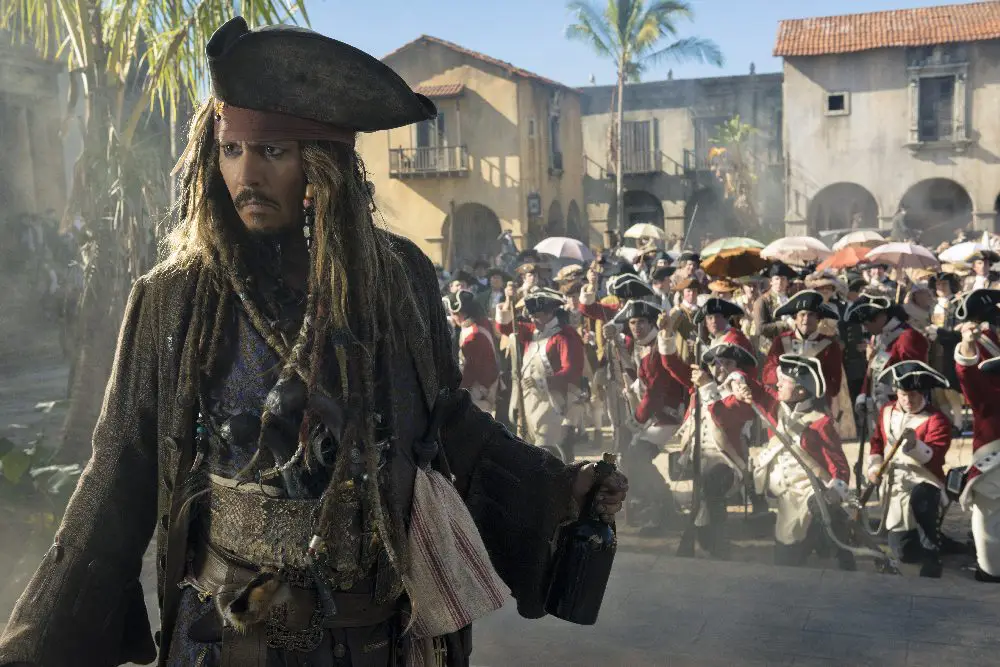Johnny Depp es Jack Sparrow. Piratas del Caribe: La venganza de Salazar