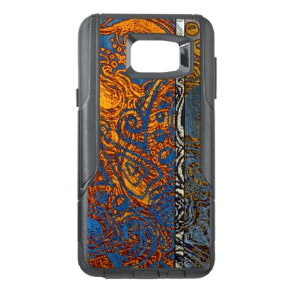 Three Tone Blue Jean Swirl OtterBox Samsung Note 5 Case