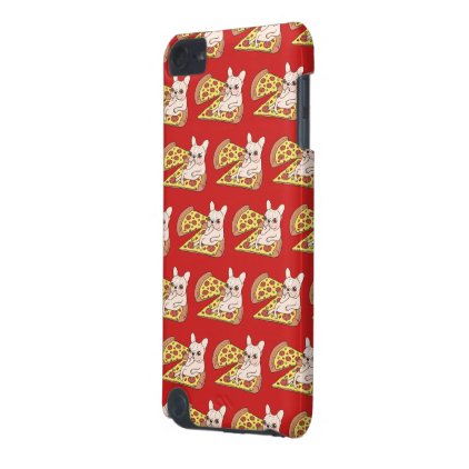Cream Frenchie invites you to her pizza party iPod Touch 5G Case