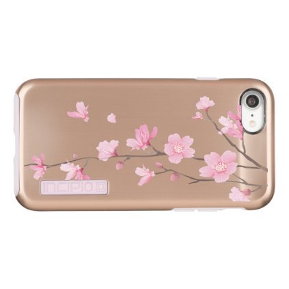 Cherry Blossom - Transparent Background Incipio DualPro Shine iPhone 7 Case