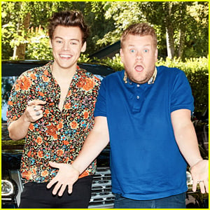 Harry Styles Does 'Carpool Karaoke' with James Corden - WATCH NOW!