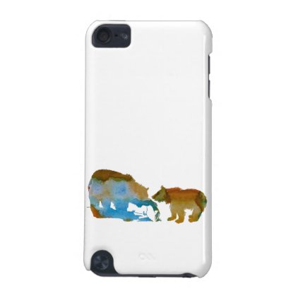 Bear mother and cub iPod touch 5G case
