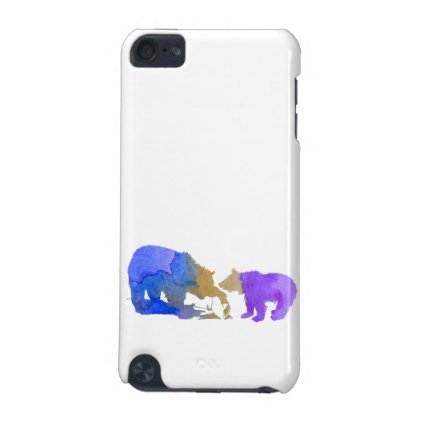 Bear mother and cub iPod touch (5th generation) cover