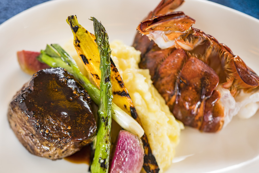 Surf and Turf from Narcoossee's at Disney's Grand Floridian Resort & Spa