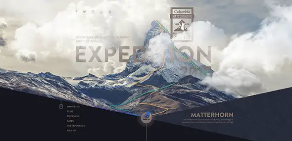 Columbia Clothing X Matterhorn Expedition