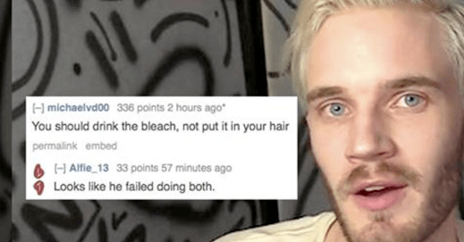 PewDiePie asks the internet to roast him and they don't fail to deliver in spectacular fashion.