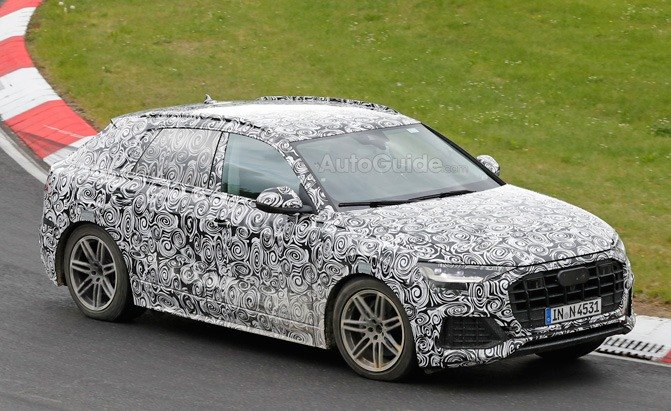 Audi Q8 Spied Testing on the Nurburgring Again