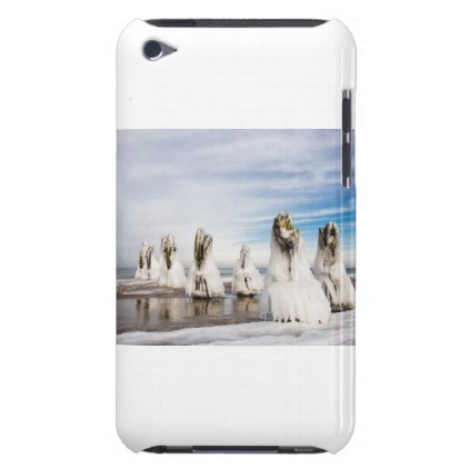 Groynes on the Baltic Sea coast iPod Touch Cover