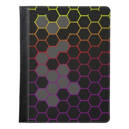 Color Hex with Grey iPad Case