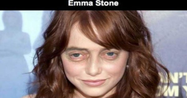 Steve Buscemi's face photoshopped on a bunch of famous women results in a whole lot of creepiness.