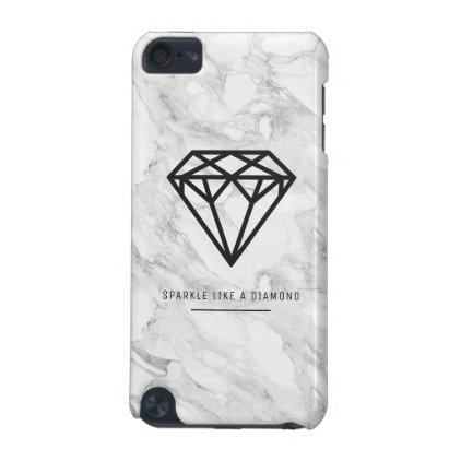 Diamond with Marble iPod Touch 5G Cover