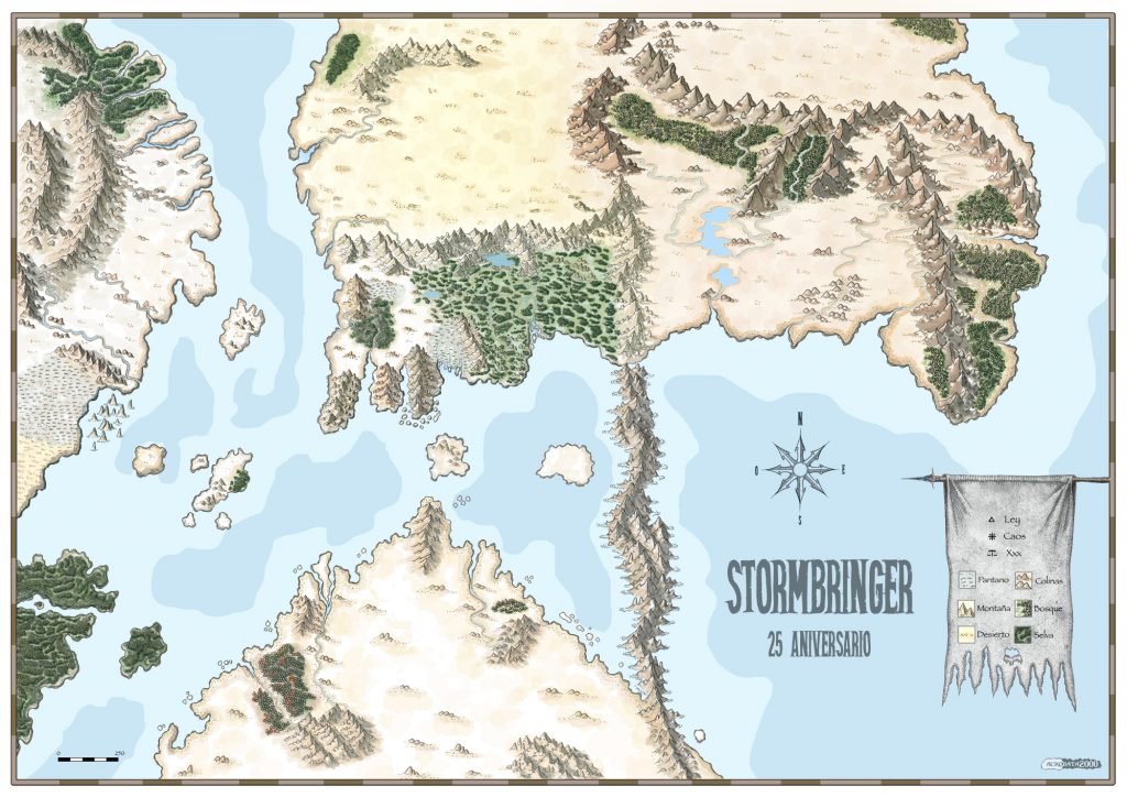 Mapa Stormbringer