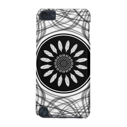 Monochrome center iPod touch 5G cover
