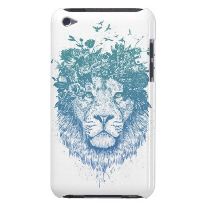 Floral lion iPod touch cover