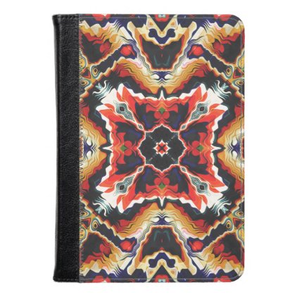 Colorful Tribal Geometric Abstract Kindle Case
