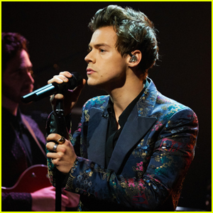 Harry Styles Takes the 'Late Late Show' Stage to Perform 'Carolina' - Watch Now!