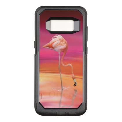 Flamingo acrobat OtterBox commuter samsung galaxy s8 case