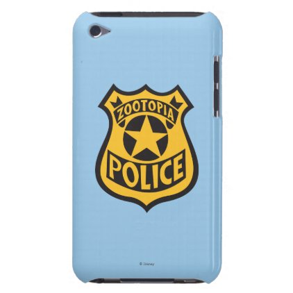 Zootopia Police Badge iPod Touch Case