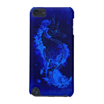 Blue Seahorse Painting iPod Touch 5G Cover